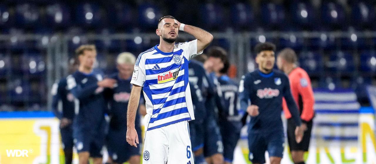 Rasim Bulic enttäuscht nach dem Gegentor