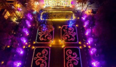 30 Lichtinstallationen, Eisbahn & mehr!