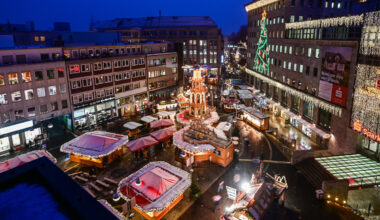 Kurz nach Eröffnung: Weihnachtsmarkt Bochum muss heute schließenn