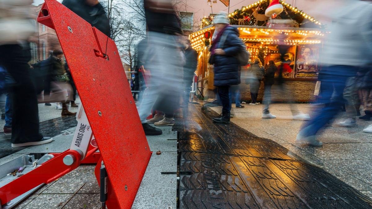 Hohe Zusatzkosten für Schutz auf Hessens Weihnachtsmärkten