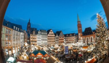 Weihnachtsmarkt Frankfurt 2025: Öffnungszeiten, Programm, Anfahrt