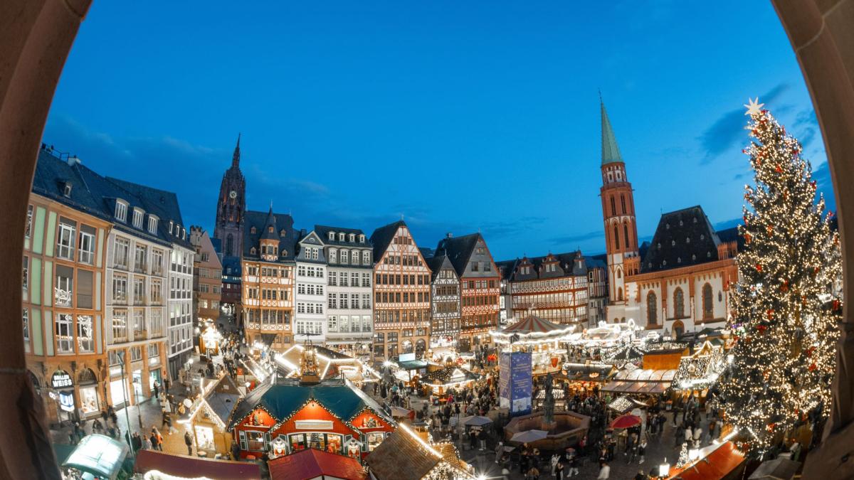 Weihnachtsmarkt Frankfurt 2025: Öffnungszeiten, Programm, Anfahrt