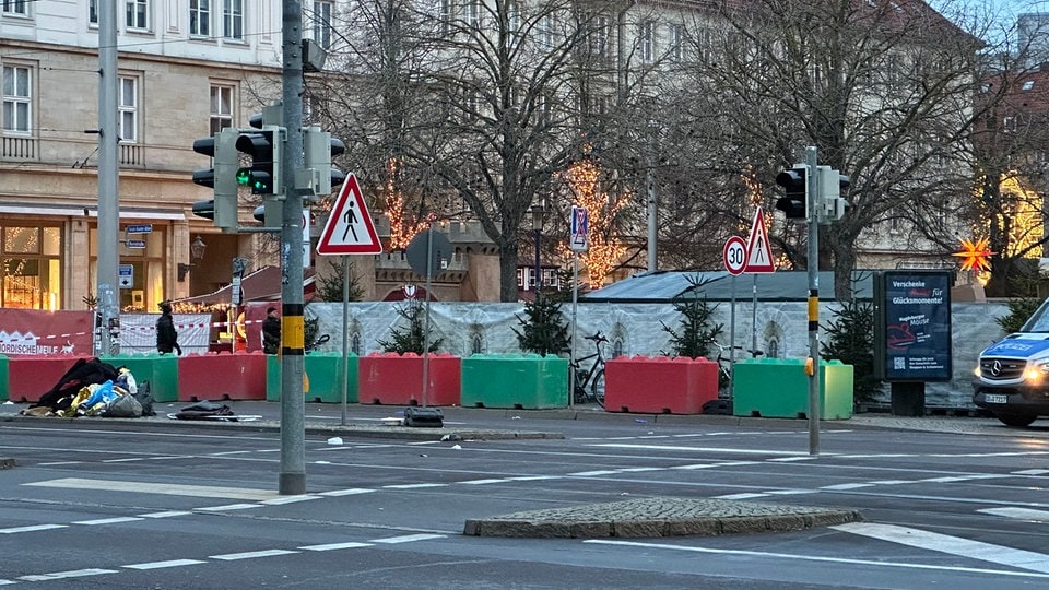 Nach Anschlag von Magdeburg: Halle und andere Städte verschärfen Sicherheitsvorkehrungen für Weihnachtsmärkte