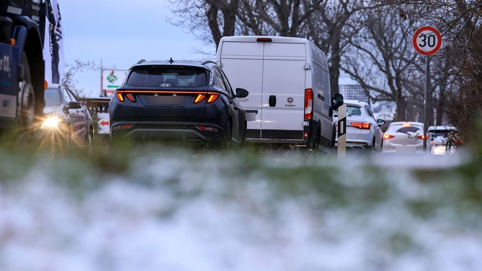 Fast 50 Schnee- und Glätte-Unfälle im Raum Dresden