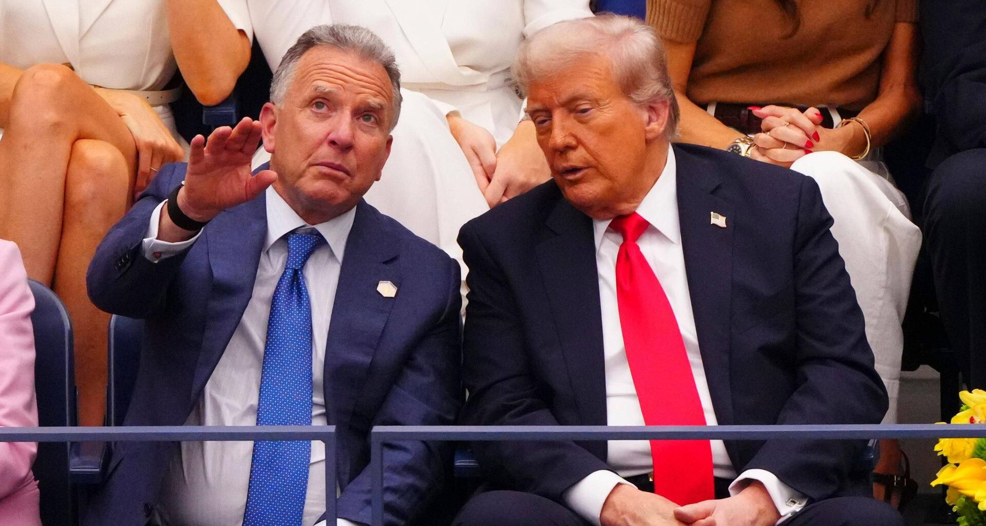 Steve Witkoff (links) mit Donald Trump