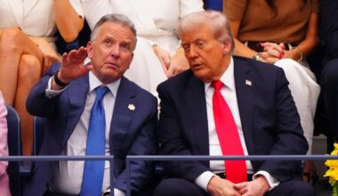 Steve Witkoff (links) mit Donald Trump