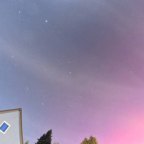 Polarlichter über Bonn und dem Rhein-Sieg-Kreis