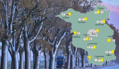 Sonne pur – doch Glätte lauert auf den Straßen!