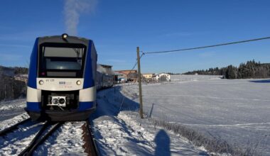 Zugunfall blockiert Strecke Augsburg–Füssen bei Weizern-Hopferau
