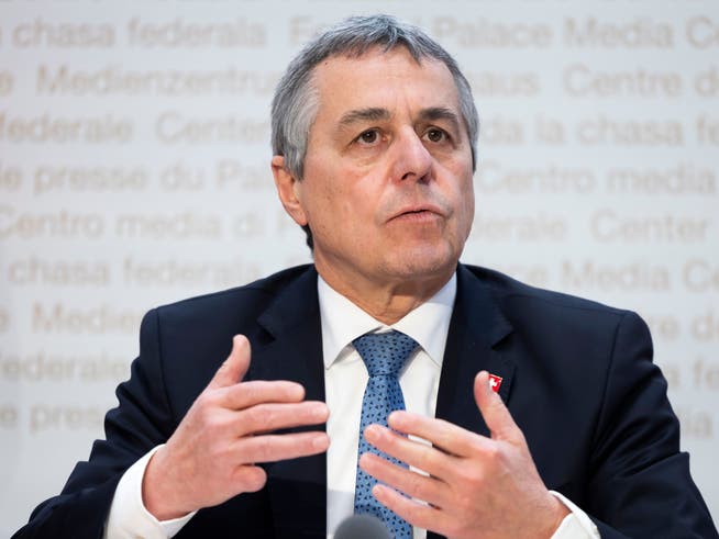 Guter Dinge: Der Aussenminister Ignazio Cassis sieht sich im EU-Dossier bestätigt.