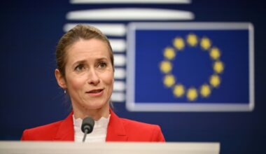 Die EU-Außenbeauftragte Kaja Kallas