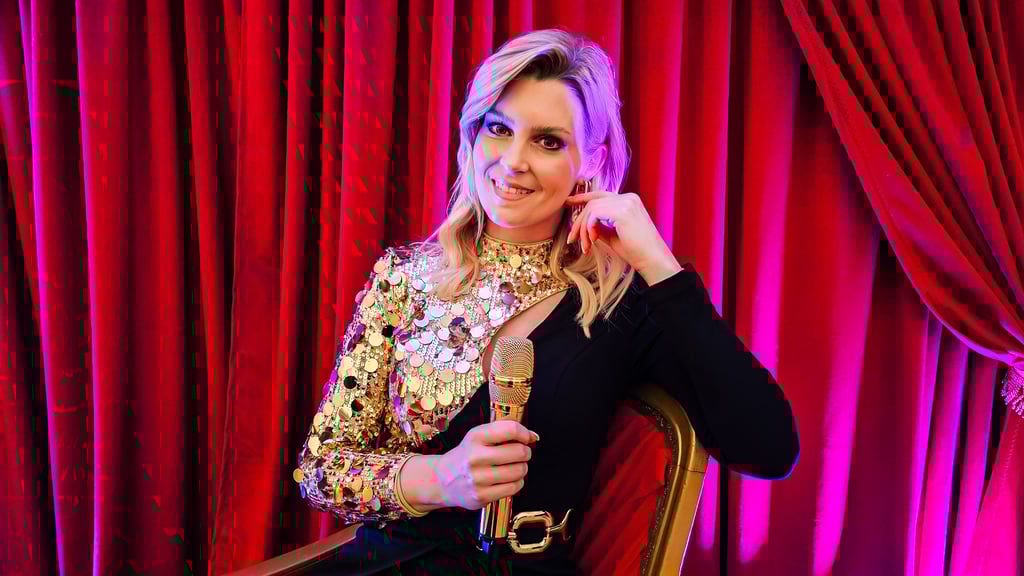 Victoria Kern ist eines der meistgebuchten Helene-Fischer-Doubles. Gerade tritt sie in Halle auf.