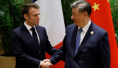 Macron und Xi