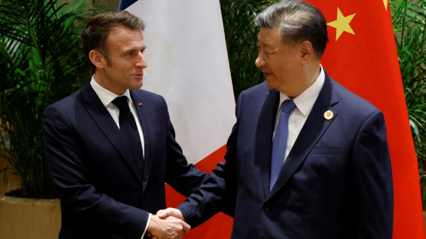 Macron und Xi