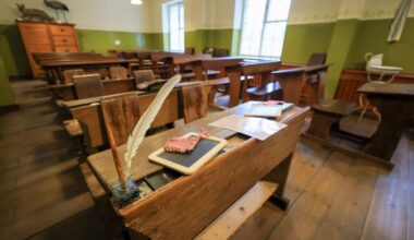 Mit zahlreichen Objekten zeigt die Sammlung, wie sich Schule und Lernen im Laufe der Zeit verändert haben. Foto: Jan Woitas/dpa