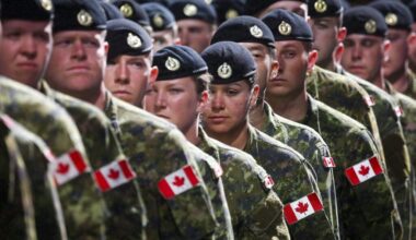 Kanadische Soldaten – ©RCA Press Service