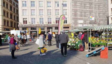 Wochenmarkt in Leipzig