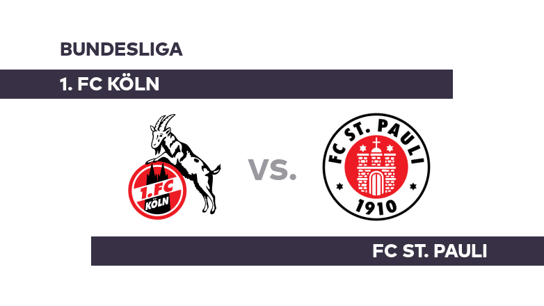 1. FC Köln - FC St. Pauli: Krisenteam will punkten - Bundesliga