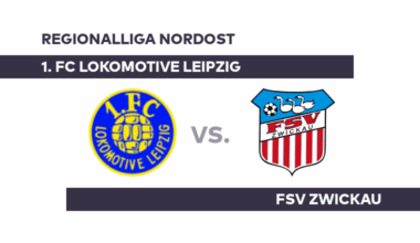 1. FC Lokomotive Leipzig - FSV Zwickau: Für Zwickau beginnt die Rückrunde - Regionalliga Nordost