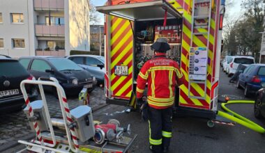 Eine Person mit Rauchgasvergiftung im Krankenhaus
