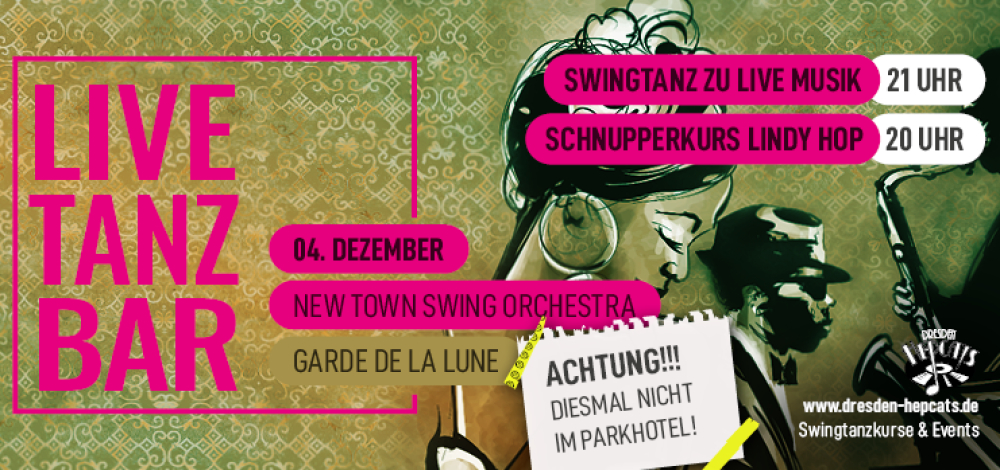 LiveTanzBar mit dem New Town Swing Orchestra