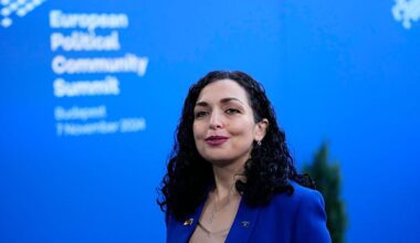 Video. Europa ist unser Schicksal, so Kosovos Präsidentin Vjosa Osmani