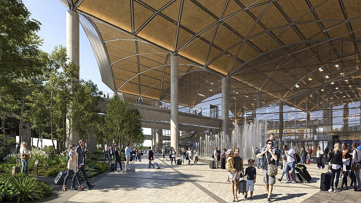 Polens Mega-Flughafen soll eines der größten Verkehrsdrehkreuze Europas werden