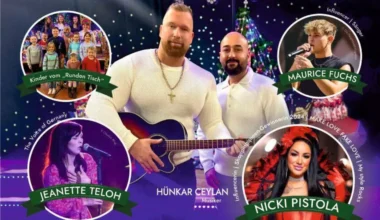 Kinder singen gemeinsam mit namhaften Künstlern!: Magisches Charity-Weihnachts Konzert in Duisburg!