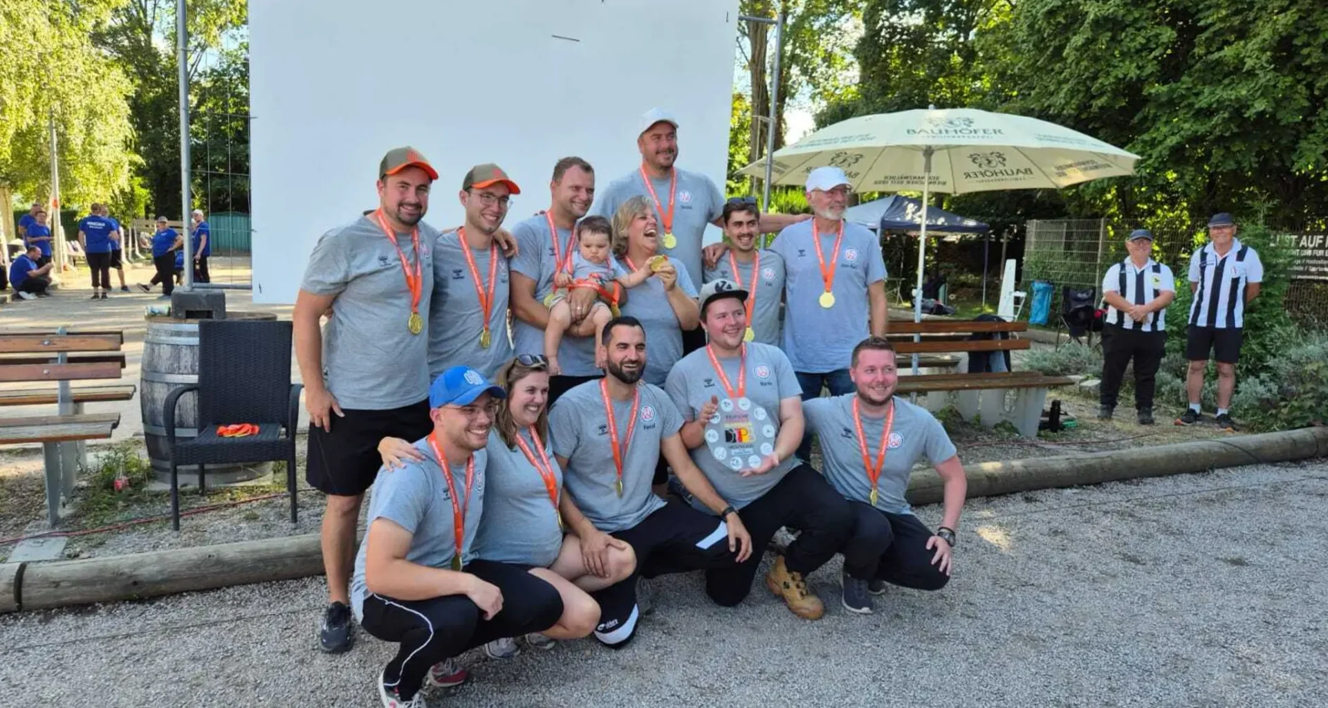 Deutscher Meister im Pétanque: TV 1877 Mannheim-Waldhof Deutscher Meister