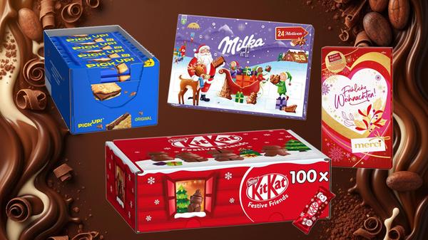 Schokolade nur noch heute bis 50 % günstiger: Amazon verschleudert Milka, Pick up!, KitKat & Merci