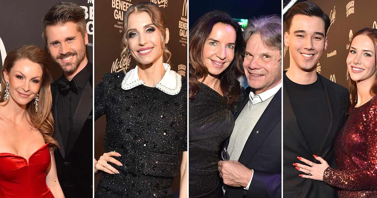 Star-Aufgebot in München: Promis feiern 20 Jahre "McDonald's"-Benefizgala