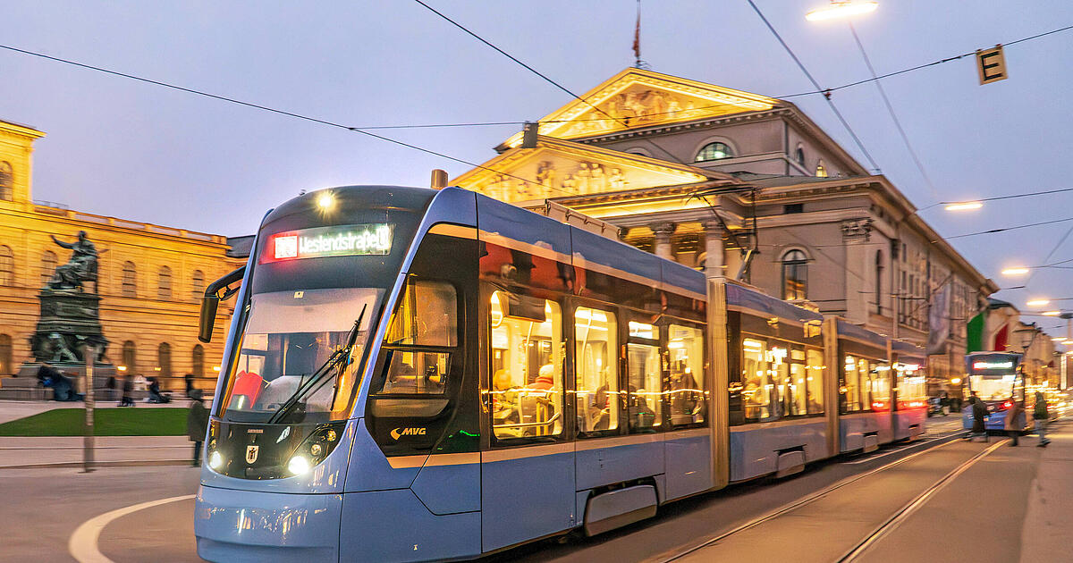 Hier gibt's was umsonst: MVG gibt Tram-Strecke wieder frei