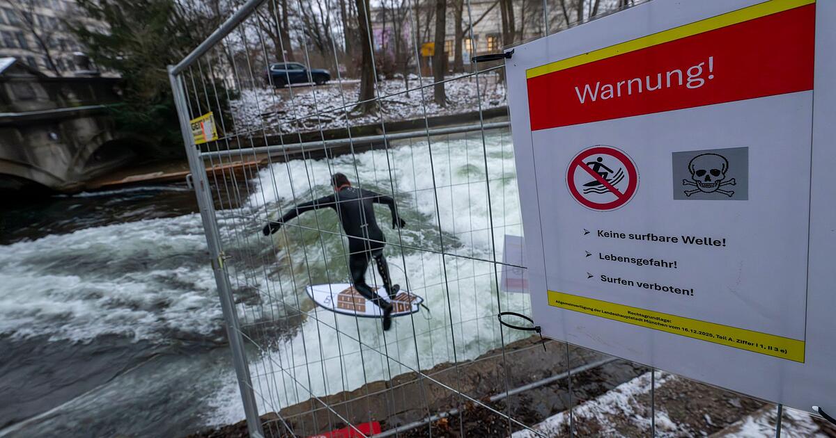 "Schleunigst handeln": Münchner Politiker zu Abriss der Eisbachwelle