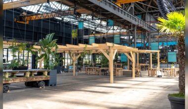 Foto: Jürgen Wetzstein - Das Areal Böhler in Düsseldorf bietet für die Cyclingworld Europe einen einzigartigen Rahmen.