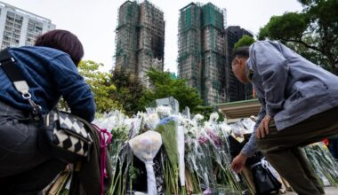 Zahl der Toten nach Hochhausbrand in Hongkong steigt weiter