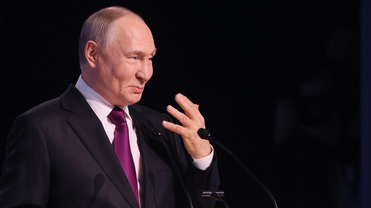 Krieg in der Ukraine: Putin weist Forderungen der Europäer für Frieden in der Ukraine zurück