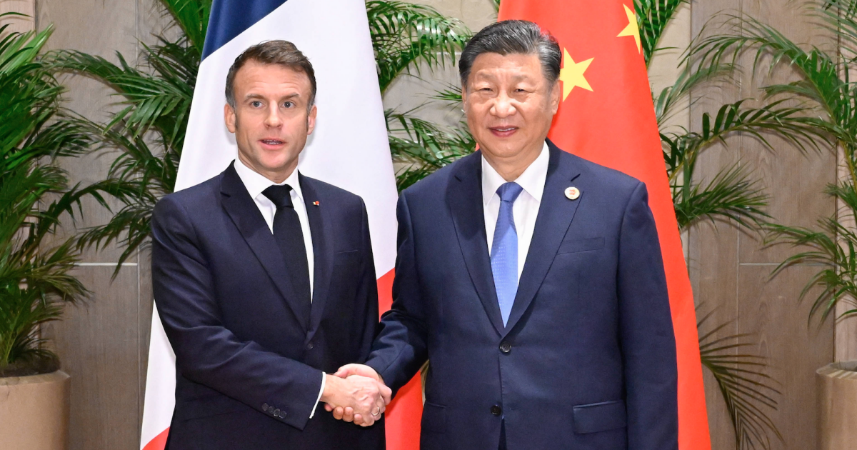 Macrons delikate Wirtschaftsdiplomatie in Peking • Table.Briefings