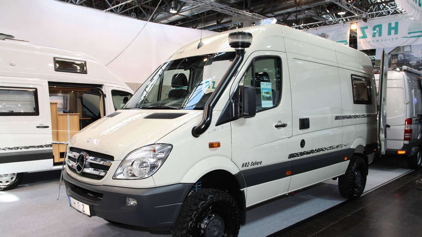 Ein von HRZ umgebauter Mercedes-Sprinter. (Archivfoto)