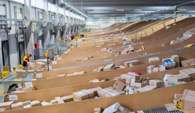 Wie Paketzentren die Sendungsflut vor Weihnachten bewältigen