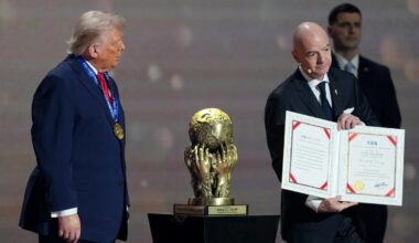 US-Präsident bekommt neu geschaffenen Friedenspreis bei WM-Auslosung