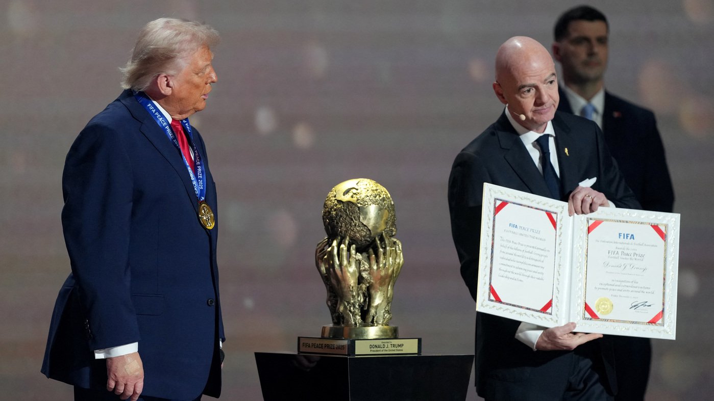 US-Präsident bekommt neu geschaffenen Friedenspreis bei WM-Auslosung