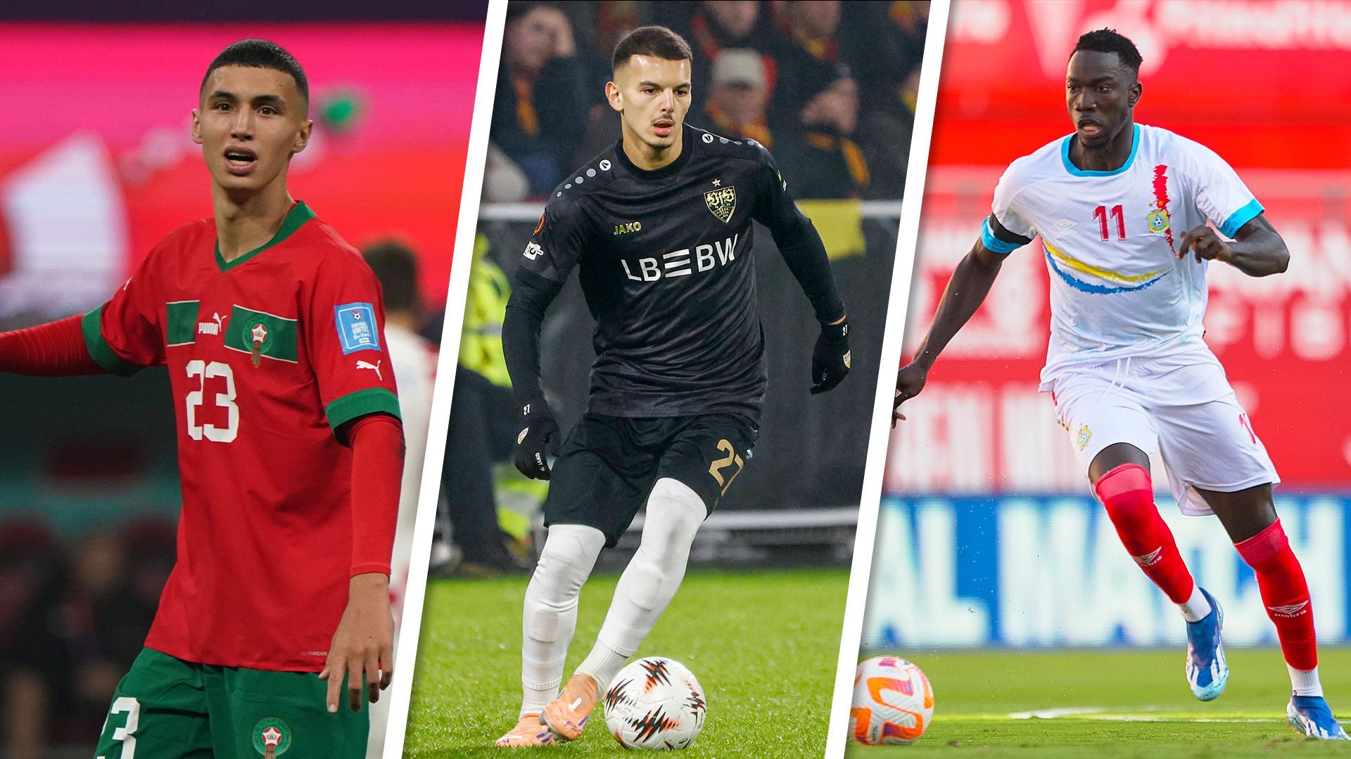 <strong>VfB Stuttgart</strong><br>Drei Spieler mit unterschiedlichem Standing werden dem VfB rund um Weihnachten fehlen: Bilal El Khannous, aktuell wichtiger Stammspieler, versucht mit Marokko den Afrika-Cup im eigenen Land zu gewinnen. Badredine Bouanani (Algerien) kostete zwar vor der Saison 15 Millionen Euro Ablöse, wurde bisher aber nur in circa einem Drittel der möglichen Spielzeit eingesetzt. Silas (DR Kongo) war bislang in dieser Saison überhaupt nur ein Mal im Kader.