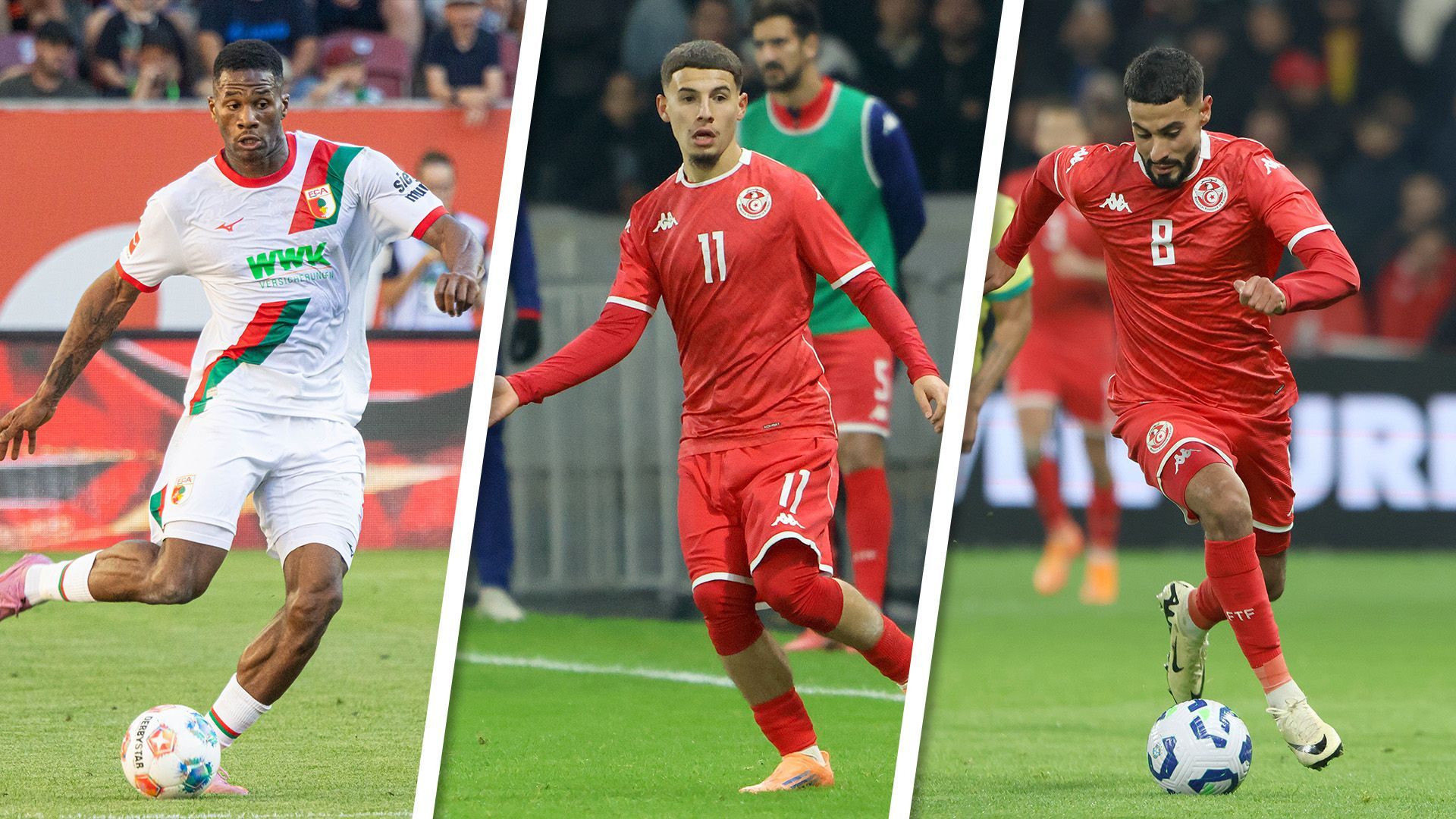 <strong>FC Augsburg</strong><br>Die Saison der Fuggerstädter lahmt bis jetzt vor allem in der Offensive - nur zwei Tore konnten die fünf nominellen Stürmer bis jetzt erzielen. Gleich drei von ihnen werden dann auch noch wegen des Afrika-Cups fehlen: Samuel Essende (DR Kongo) sowie Elias Saad und Ismael Gharbi (beide Tunesien). Die eigentlichen Mittelfeldspieler Alexis Claude-Maurice und Mert Kömür müssen daher vermutlich noch öfter in der Sturmspitze aushelfen.