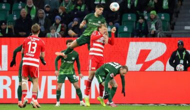 1:3 in Wolfsburg: 1:3 in Wolfsburg: Union Berlin verliert auch das dritte Spiel der englischen Woche