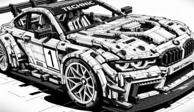 Lego Technic: Detailliertes BMW M4 GT3 Evo Modell f&uuml;r Motorsport-Enthusiasten