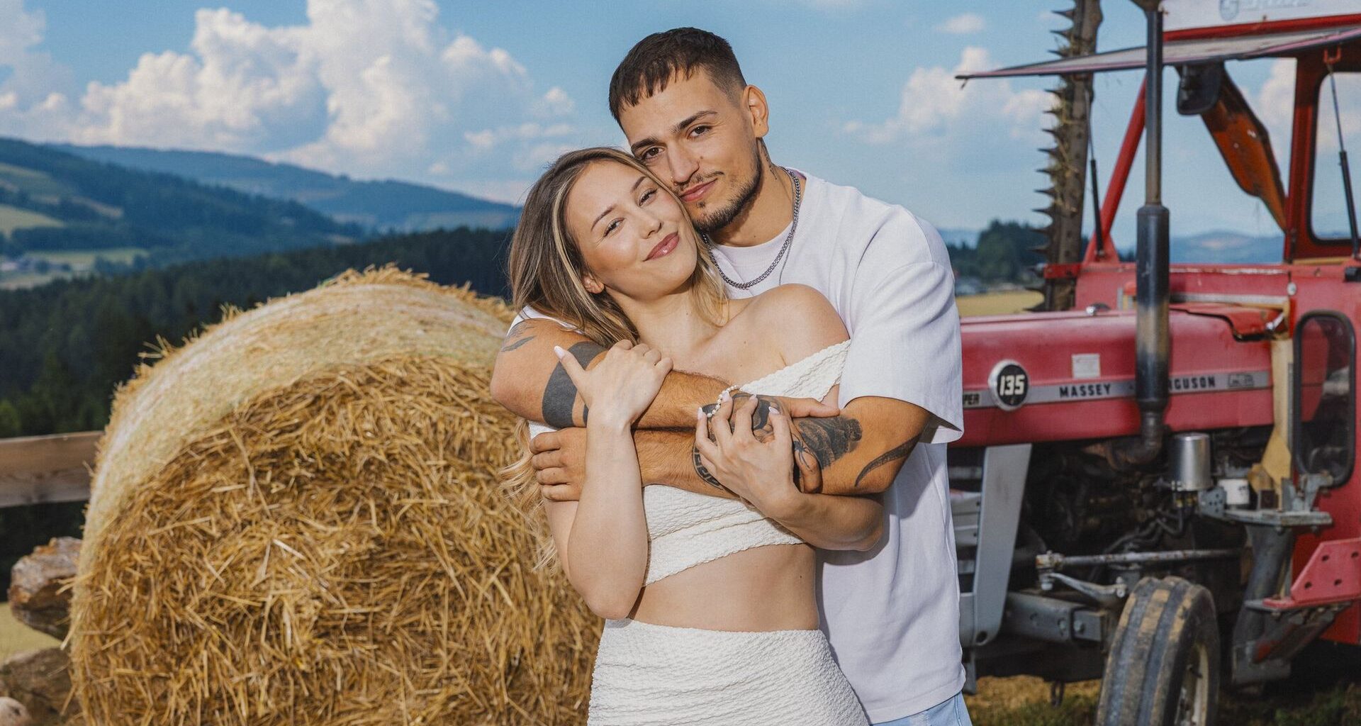 Melina Hoch und Max Bornmann, Kandidaten "Forsthaus Rampensau Germany" Staffel 3