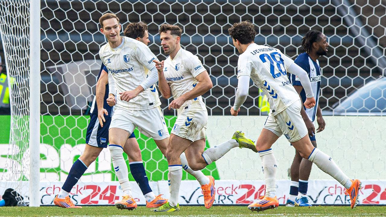 Berliner Serie reißt: Schlusslicht Magdeburg schockt die Hertha