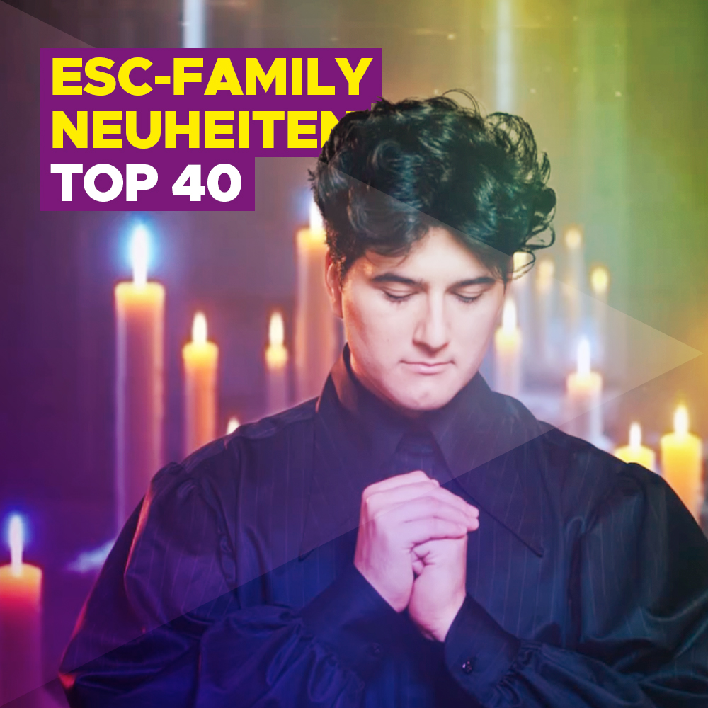 ESC-Family Neuheiten TOP 40: Neues von Gjon's Tears, Lord Of The Lost, Paenda, Klavdia, Rosa Linn und Timebelle