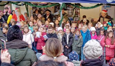 Erstmals ohne Regen: Vereine stemmen stimmungsvollen Weihnachtsmarkt