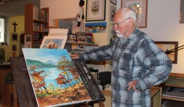 Künstler Horst Preibisch (90) stellt aus